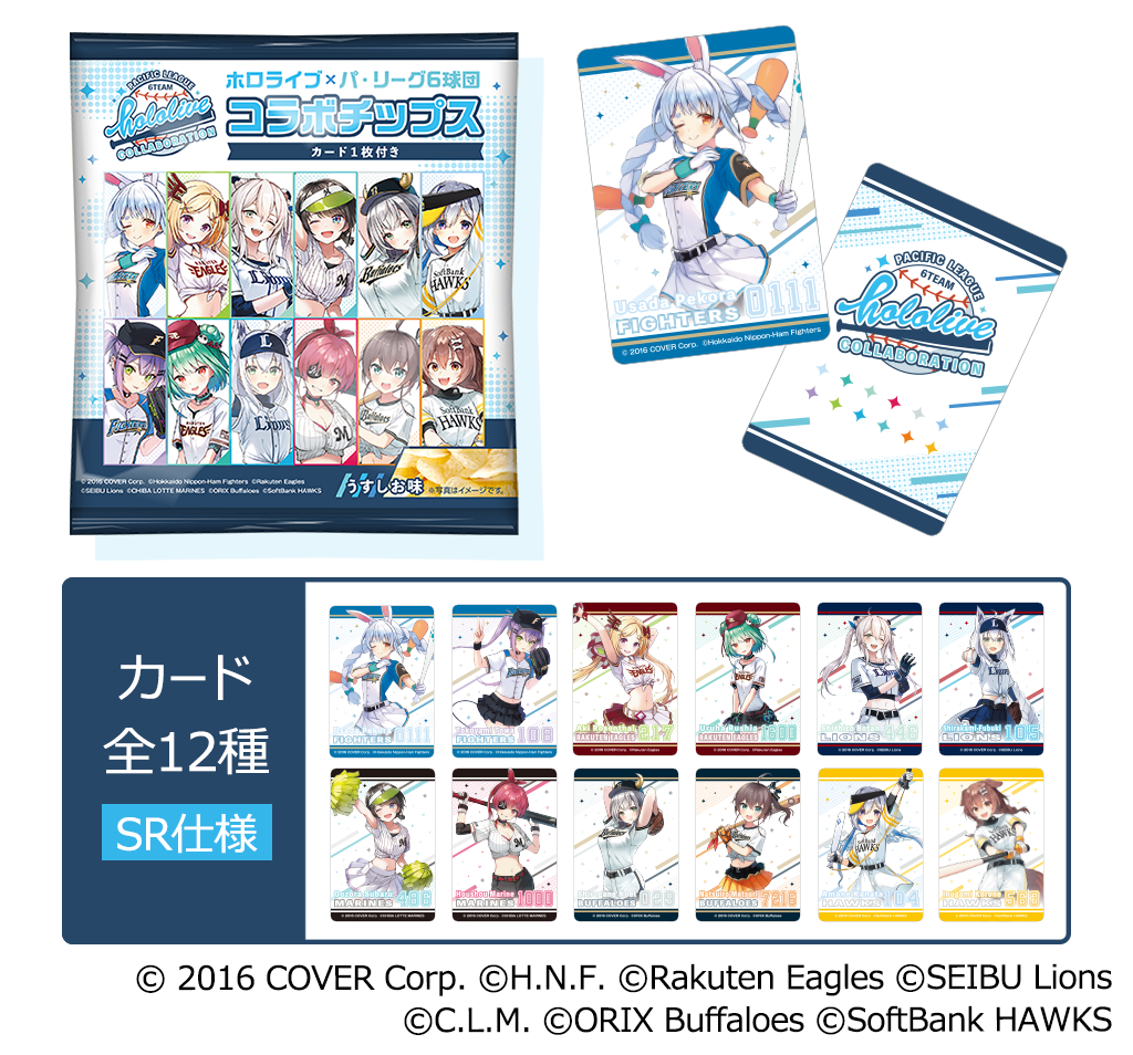 春夏新作 ホロライブ アクスタ パリーグ8種類 タレントグッズ